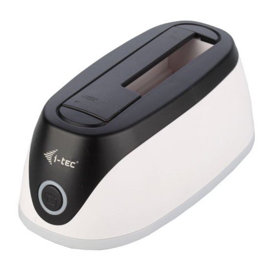 i-tec U3HDDOCK Gebrauchsanweisung