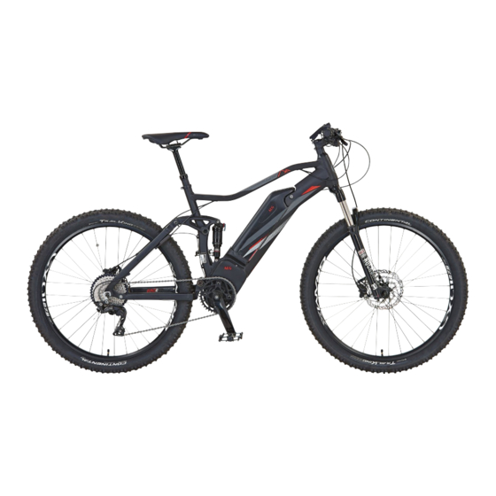 Prophete GRAVELER E-MTB 27,5 Bedienungsanleitung