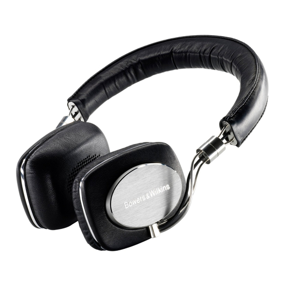 Bowers & Wilkins P5 Wireless Anleitung