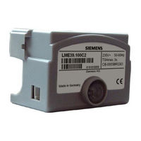 Siemens LME39.100C2 Bedienungsanleitung