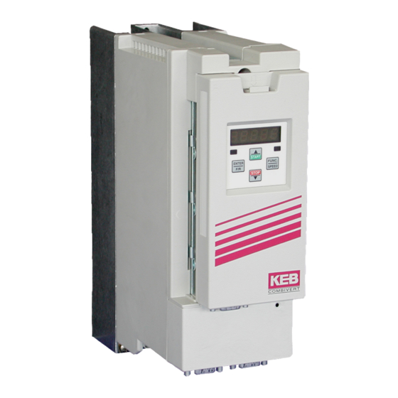 KEB Combivert F5 Installationsanleitung