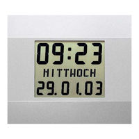 BÜRK MOBATIME DIGIDATE LC 500-CW Betriebsanleitung