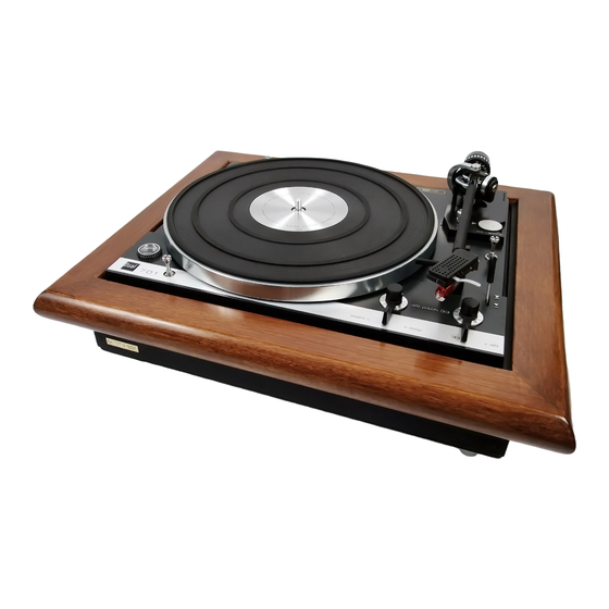 Dual 701 Bedienungsanleitung