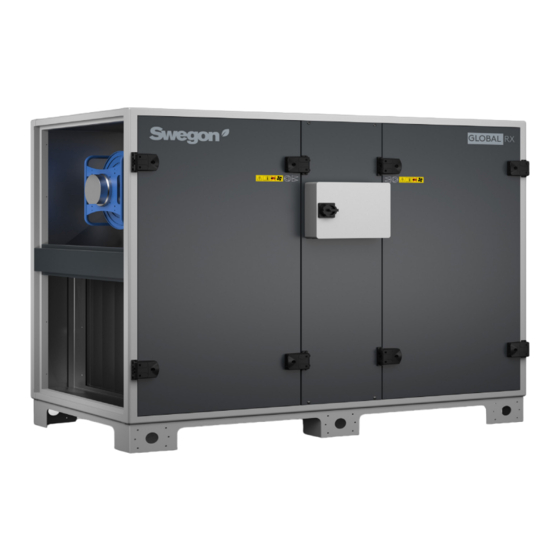 Swegon GLOBAL PX Installationsanleitung