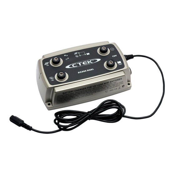 CTEK D250S DUAL Handbuch