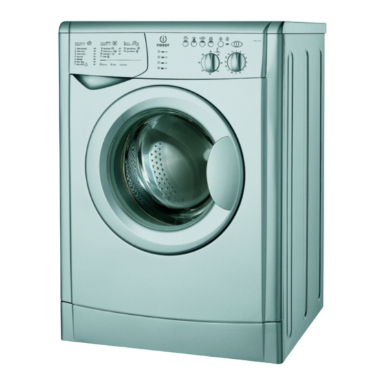 Indesit WIXL 12 Bedienungsanleitungen
