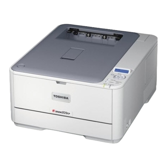 Toshiba e-STUDIO222CP Handbücher