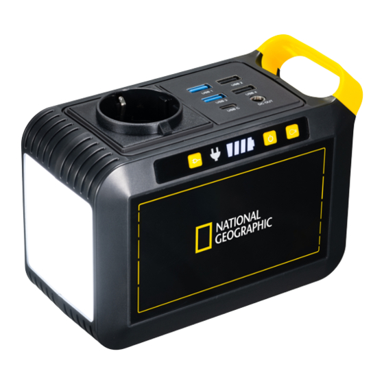 Bresser National Geographic MOBILE POWER STATION 89W Bedienungsanleitung