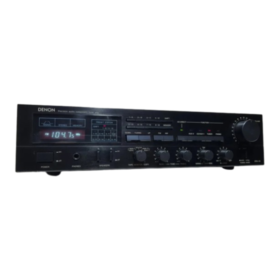 Denon DRA-55 Wartungsanleitung
