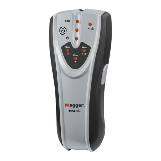 Megger MSL10 Bedienungsanleitung