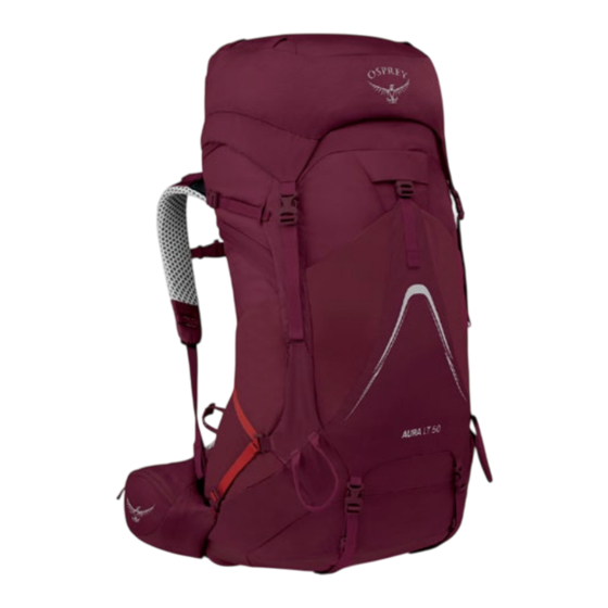 Osprey ATMOS Serie Bedienungsanleitung