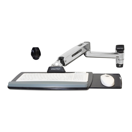 Ergotron LX Sit-Stand Wall Mount Montageanleitung