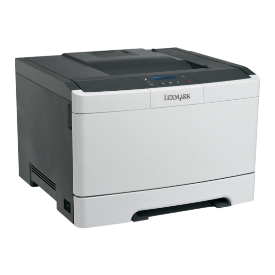 Lexmark CS310 Series Benutzerhandbuch