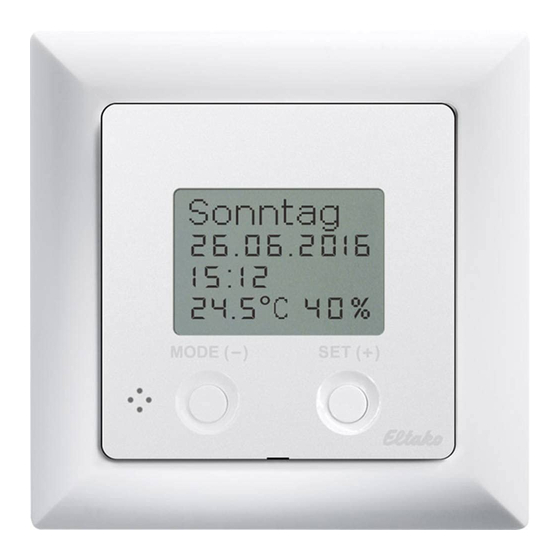 Eltako electronics FUTH55D/230V Handbuch