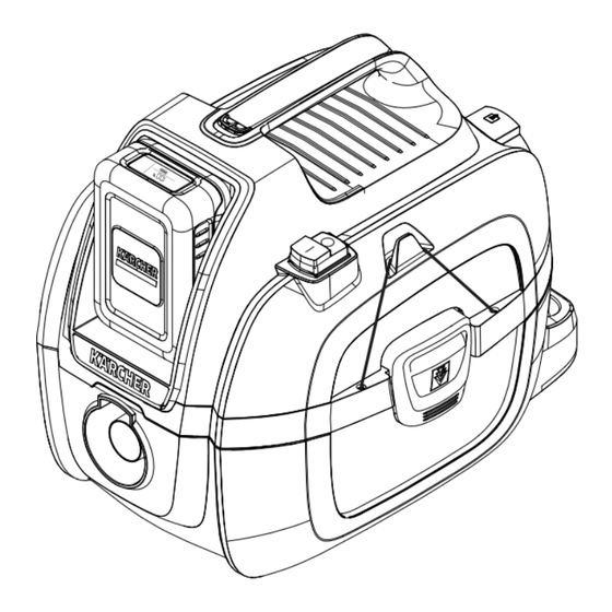 Kärcher WD 1 Compact Battery Set Bedienungsanleitung