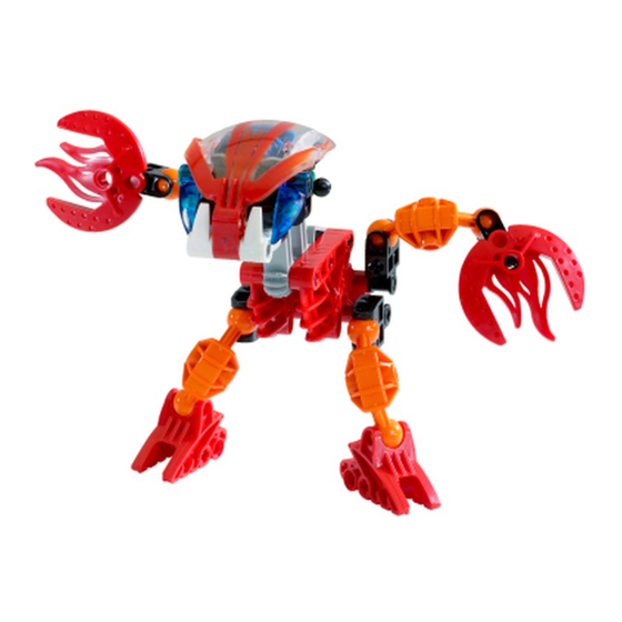 LEGO BIONICLE TAHNOK 8563 Bedienungsanleitung