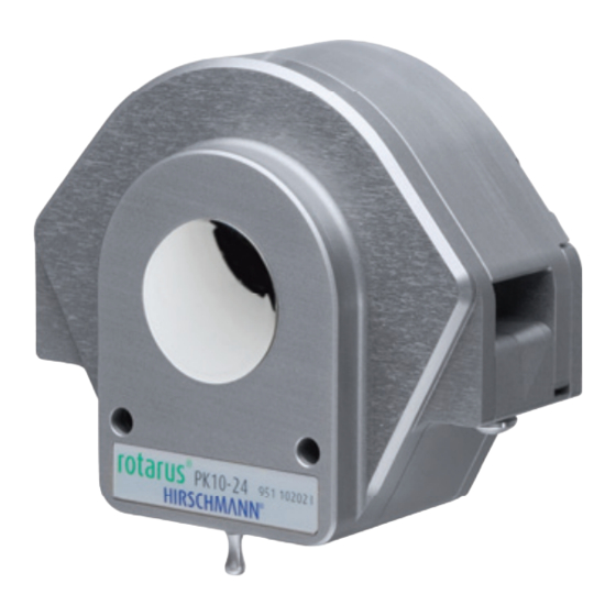 Hirschmann rotarus PK10-24 Bedienungsanleitung