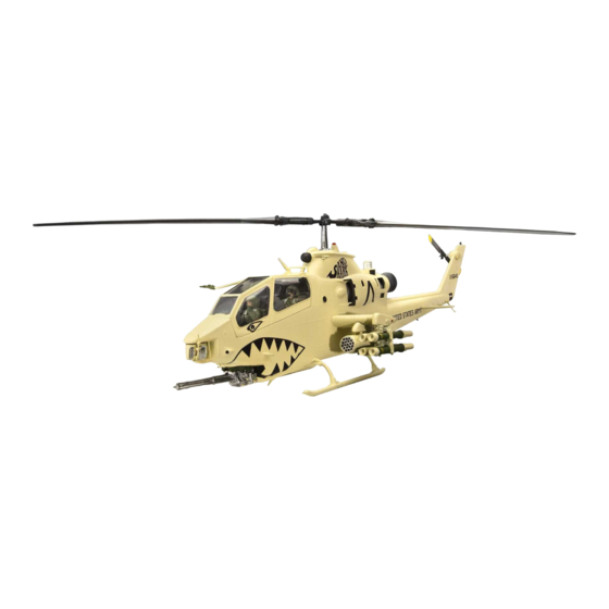 REVELL Bell AH-1F Cobra Montageanleitung