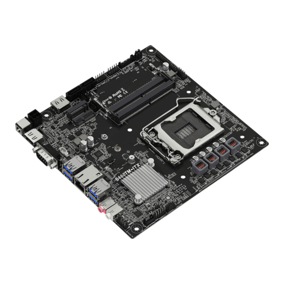 ASROCK B460TM-ITX Bedienungsanleitung
