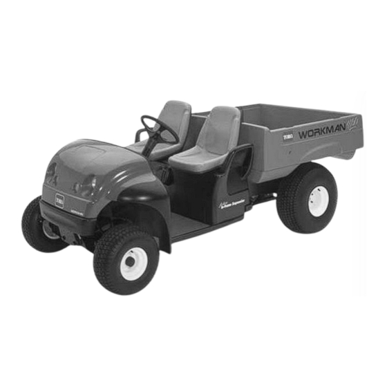 Toro Workman 1100 Bedienungsanleitung