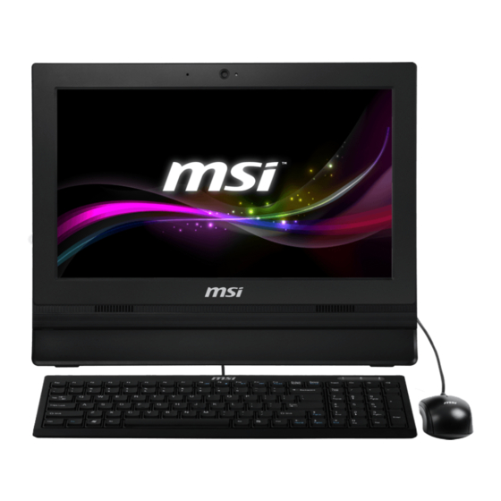 MSI Wind Top AP1622 Benutzerhandbuch