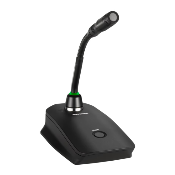 Shure Microflex MXW Bedienungsanleitung