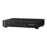 Sony VSP-BZ10 Bedienungsanleitung