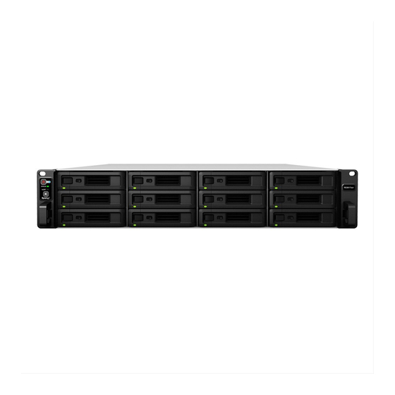 Synology RackStation RS3617xs Installationsanleitung