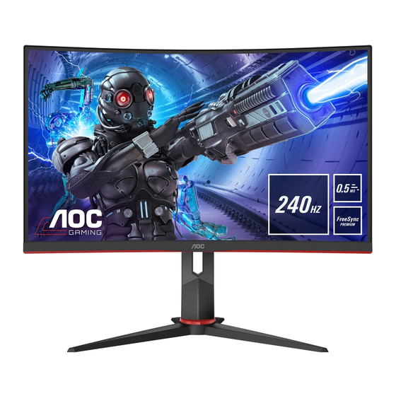 AOC C27G2ZE Bedienungsanleitung
