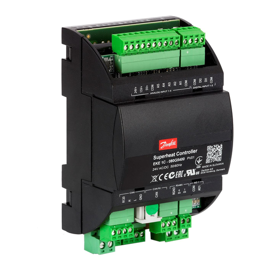 Danfoss EKE 1C Installationsanleitung