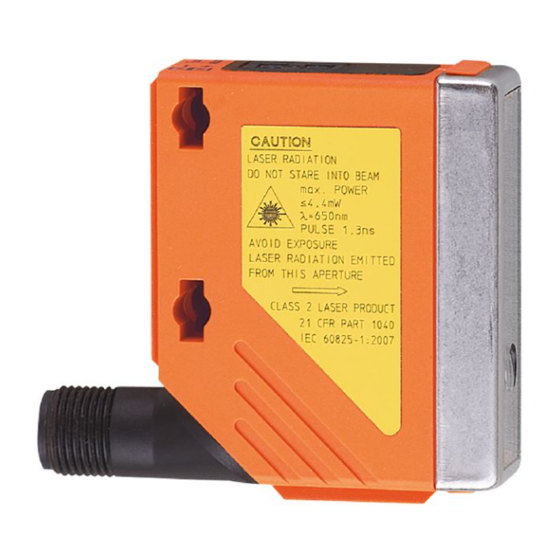 IFM Electronic Efector200 O5D10 Serie Bedienungsanleitung