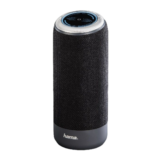 Hama Mobile Bluetooth Speaker Soundcup-S Bedienungsanleitung