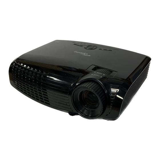 Optoma ex615 Bedienungsanleitung