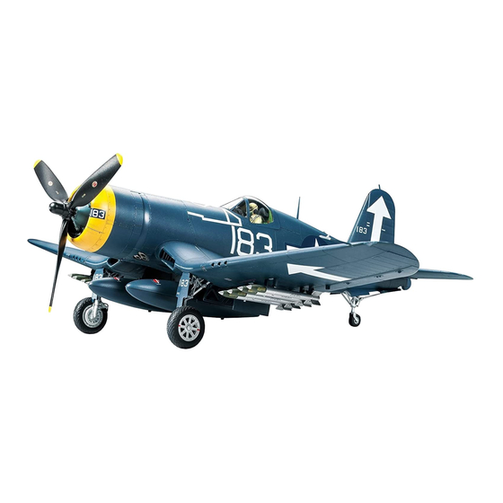 Tamiya VOUGHT F4U-1D CORSAIR Anleitung