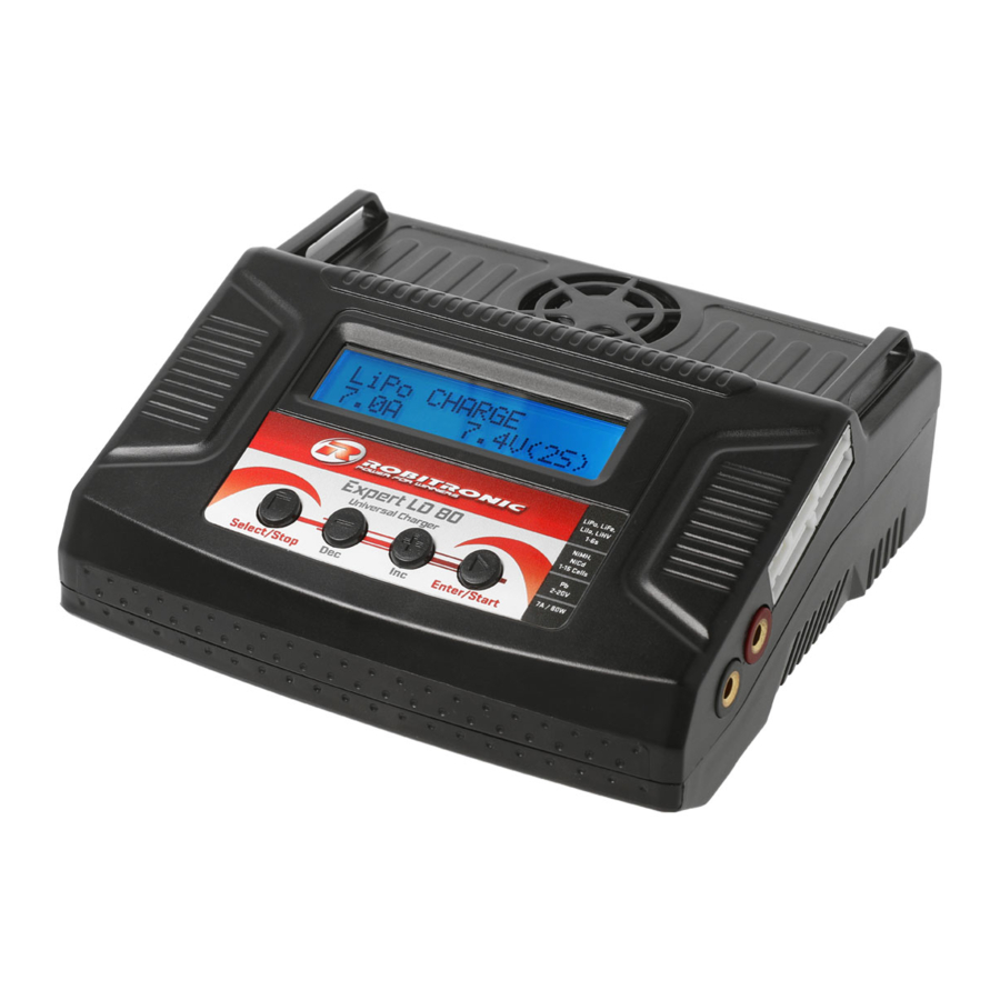 Robitronic Expert LD 80 Bedienungsanleitung