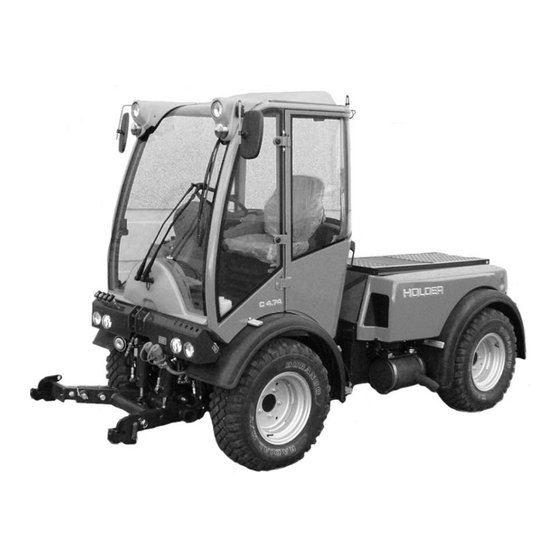 Holder C-Trac 4.80 Betriebsanleitung