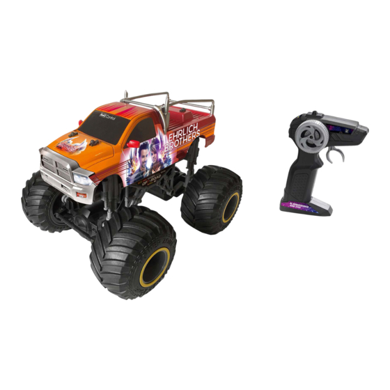 Revell Control RC MONSTER TRUCK RAM 3500 EHRLICH BROTHERS Bedienungsanleitung