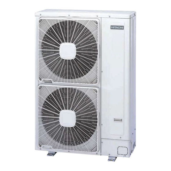 Hitachi YUTAKI Serie Bedienungsanleitung