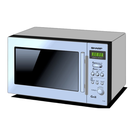 Sharp r-64st Bedienungsanleitung