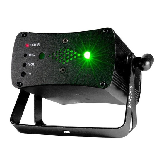 ADJ Micro 3D II Bedienungsanleitung