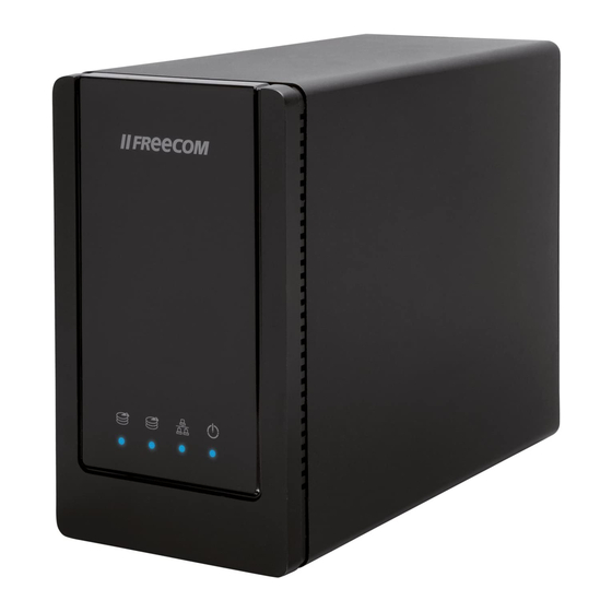 Freecom Dual Drive Network Center Benutzerhandbuch