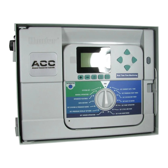 Hunter acc-1200 Betriebshandbuch