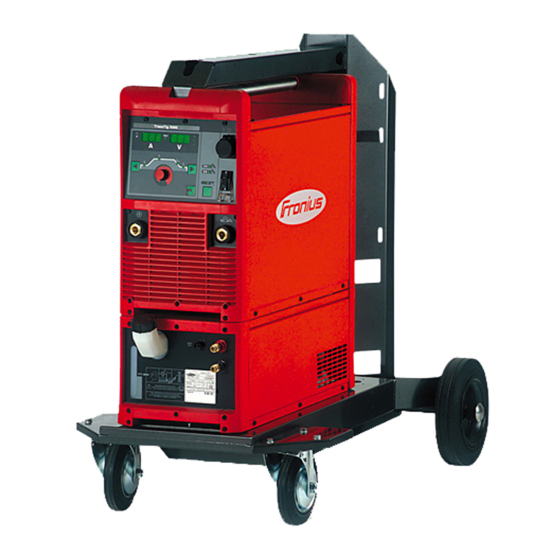 Fronius TransTig 800 Job Bedienungsanleitung