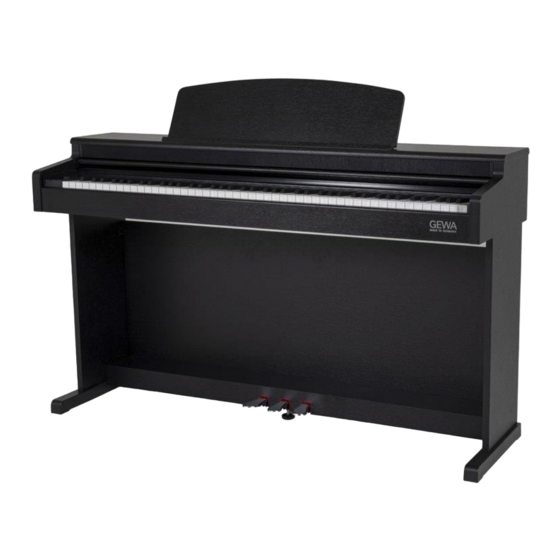 Gewa DP-345 Bedienungsanleitung