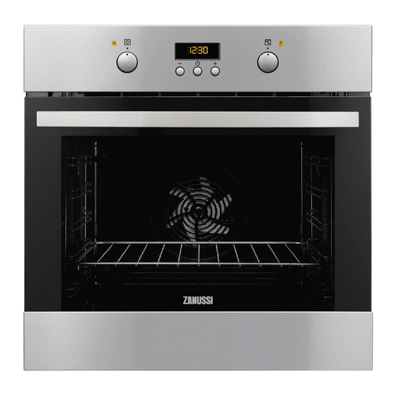 Zanussi ZOB35602XK Benutzerinformation