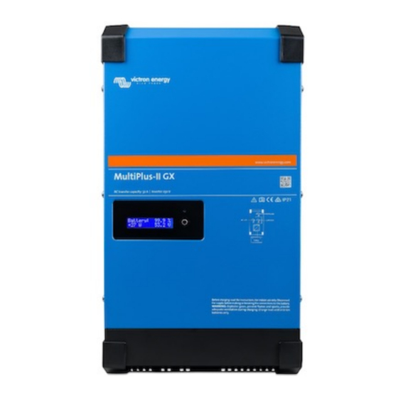 Victron energy MultiPlus-II GX Bedienungsanleitung
