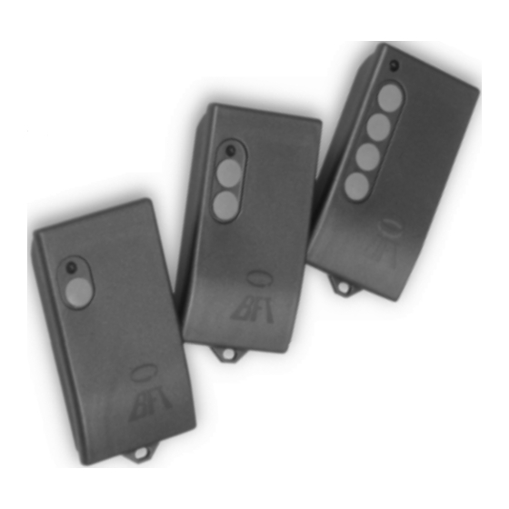 BFT EE link TO1D Montageanleitung
