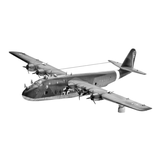 REVELL Blohm & Voss BV222 Wiking Anleitung