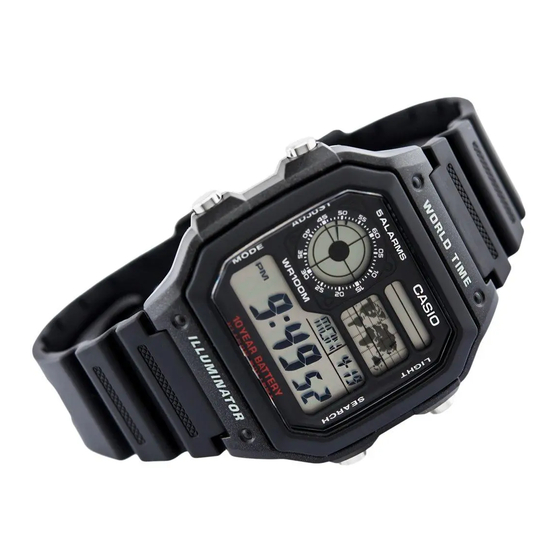 Casio 3198 Bedienerführung