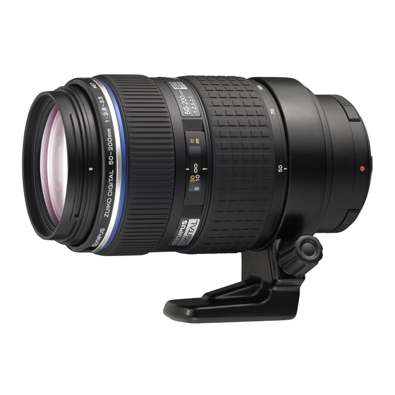 Olympus ZUIKO DIGITAL ED50-200mm f2.8-3.5 Bedienungsanleitung
